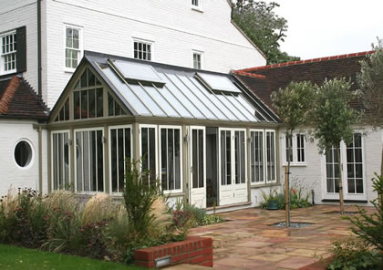 Conservatory in traditional style in Lymington, Hampshire