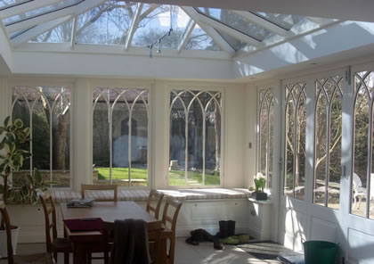 Traditional Orangery on Listed building in Oxfordshire
