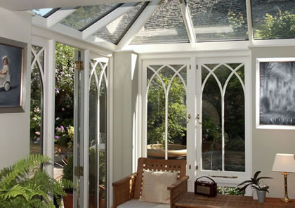 Conservatory near Burford in Oxfordshire