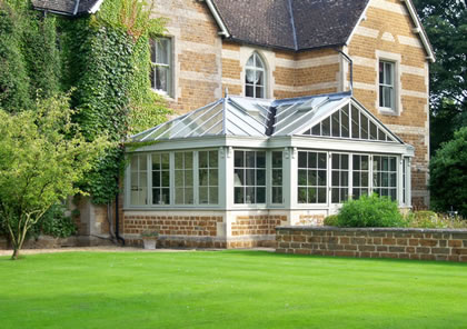 Conservatory on Grade II listed building near Banbury, Oxfordshire