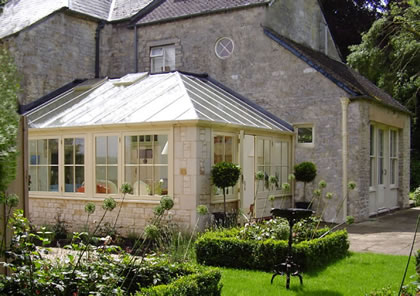 Conservatory on old stone house in  Worcestershire