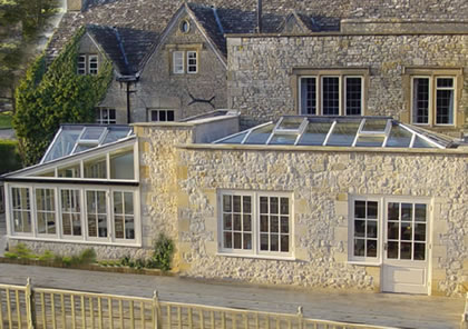 Conservatory and Orangery on an Oxfordshire Public house