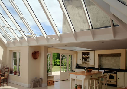 Kitchen conservatory in Oxford